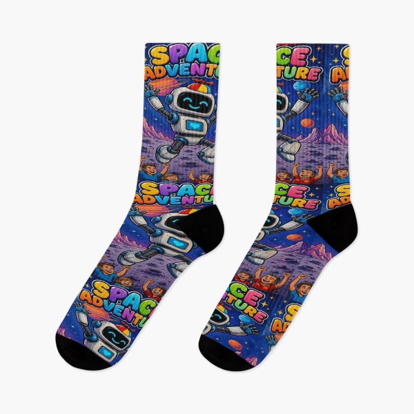 Item preview, cyber robot in space designed and sold by JMAVILA ART.