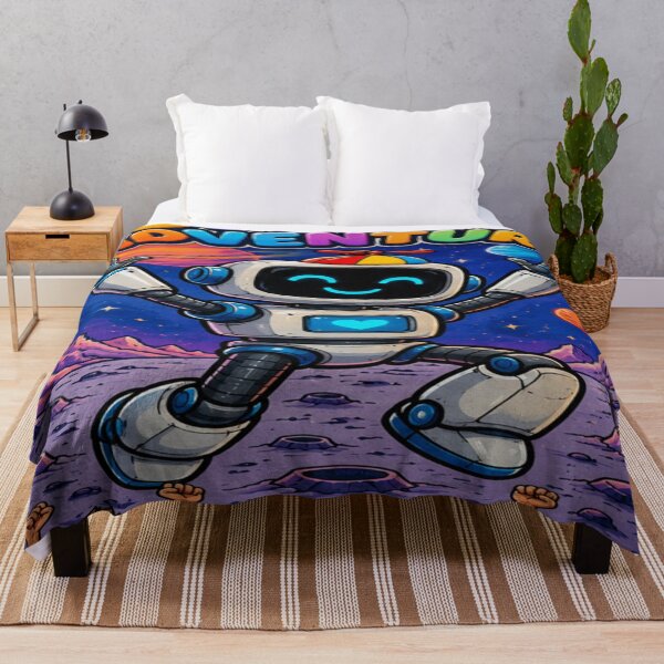 Item preview, cyber robot in space designed and sold by JMAVILA ART.