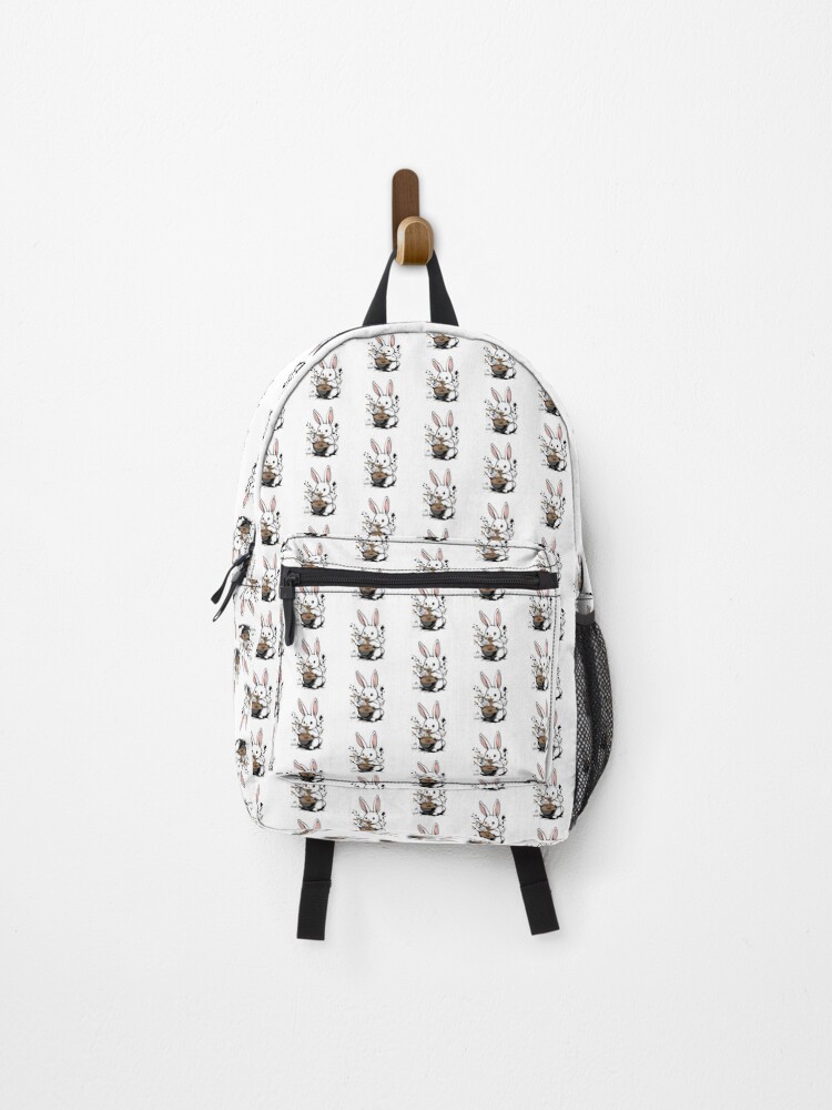 Thumbnail 1 of 3, Backpack, Ramen Rabbit designed and sold by Interdit.