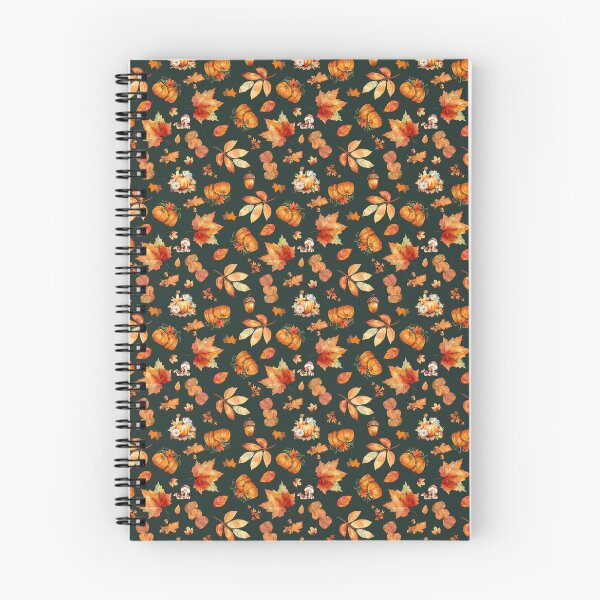 Item preview, Cozy Autumn Pumpkin Foliage Illustration pattern designed and sold by Chromaovo.