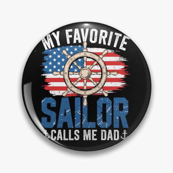 Artikelvorschau, Mein Lieblingsmatrose nennt mich Papa (patriotisch) entworfen und verkauft von DariaOltes.