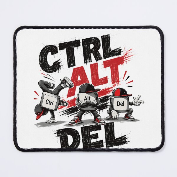 Item preview, Ctrl Alt Del Computer Programmer IT Administrator Tech Geek designed and sold by HumansStuck12.