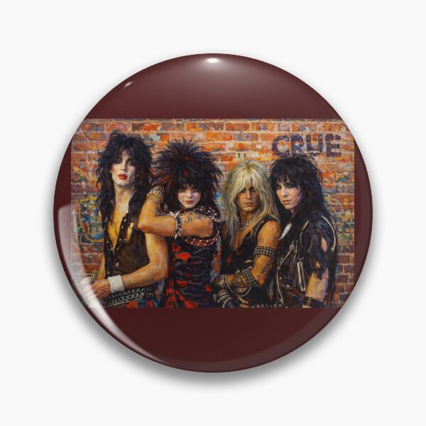 Item preview, Colorful Painting of the Motley Crue Band Members. designed and sold by Halifaxartguy.