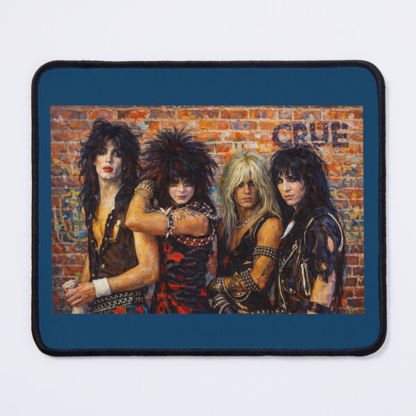 Item preview, Colorful Painting of the Motley Crue Band Members. designed and sold by Halifaxartguy.