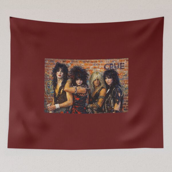 Item preview, Colorful Painting of the Motley Crue Band Members. designed and sold by Halifaxartguy.
