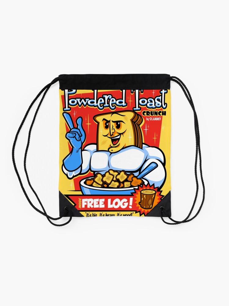 Alternate view of Powdered Toast Crunch Drawstring Bag