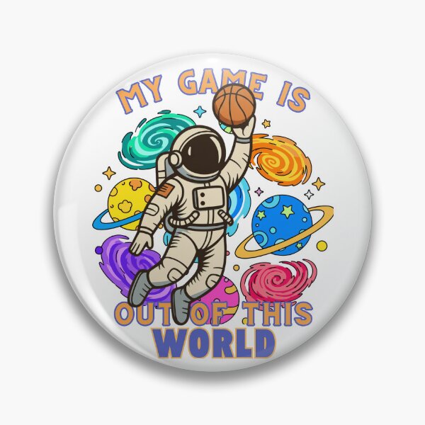 Item preview, My Game Is Out of This World Basketball Astronaut designed and sold by Szpaku desart .