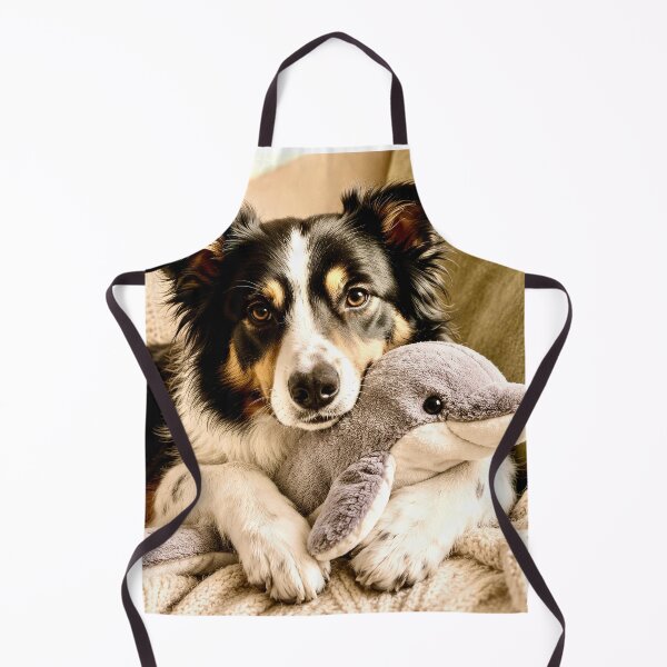 Item preview, Dog with cuddly toy designed and sold by Steffani Lehmann.