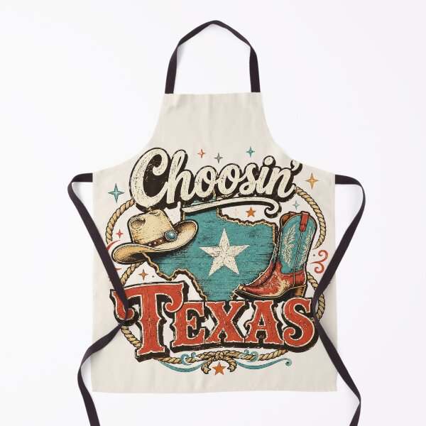 Item preview, Retro Choosin' Texas Cowboy Hat And Boots designed and sold by legendaryskins.
