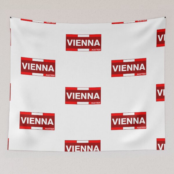 Item preview, Vienna Austria Flag designed and sold by Travelers Verse.