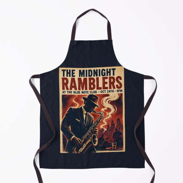 Item preview, Vintage Blues and Jazz Poster designed and sold by GoodOldVintage.