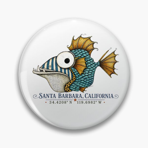 Item preview, Santa Barbara Fish designed and sold by nolachandler.