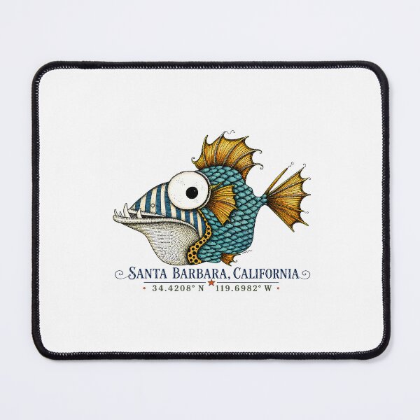 Item preview, Santa Barbara Fish designed and sold by nolachandler.