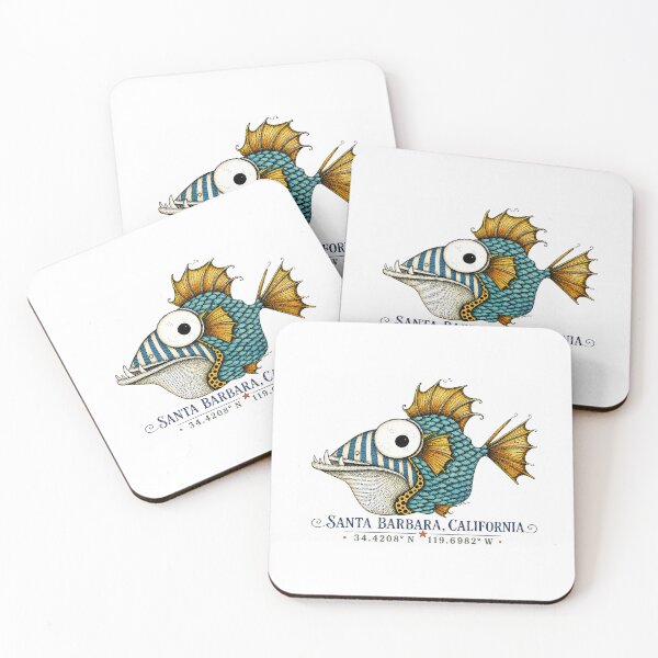Item preview, Santa Barbara Fish designed and sold by nolachandler.