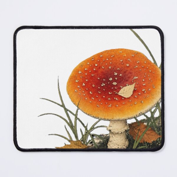 Item preview, Whispering Forest Mushroom Illustration designed and sold by 63Hotpeppers.