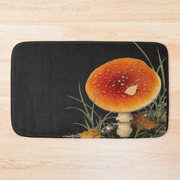 Item preview, Whispering Forest Mushroom Illustration designed and sold by 63Hotpeppers.
