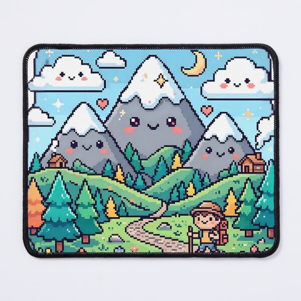 Item preview, pixel mountains designed and sold by luynin12.