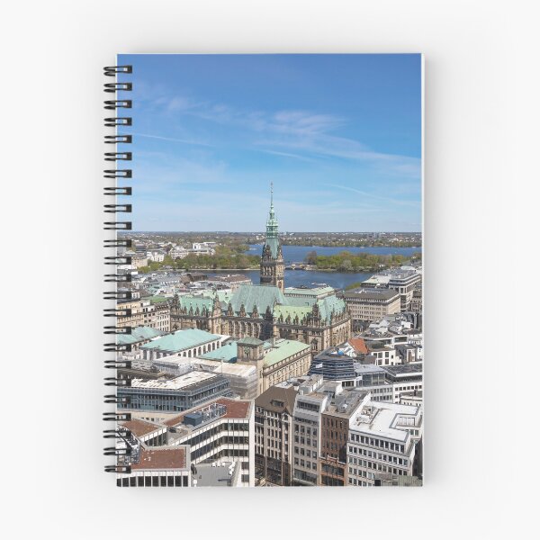 Item preview, Hamburg from St. Nikolai Spire designed and sold by jrtwynam.
