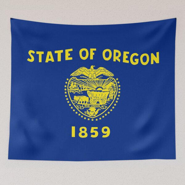 Item preview, Oregon State Flag designed and sold by FlagsandSymbols.