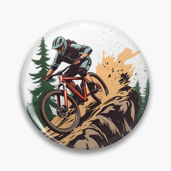 Item preview, Downhill Mountain Bike Forest Descent designed and sold by T-domain.
