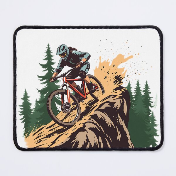 Item preview, Downhill Mountain Bike Forest Descent designed and sold by T-domain.