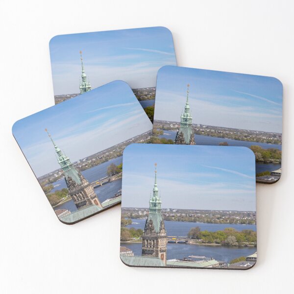 Item preview, View of Hamburg from St. Nikolai Spire designed and sold by jrtwynam.