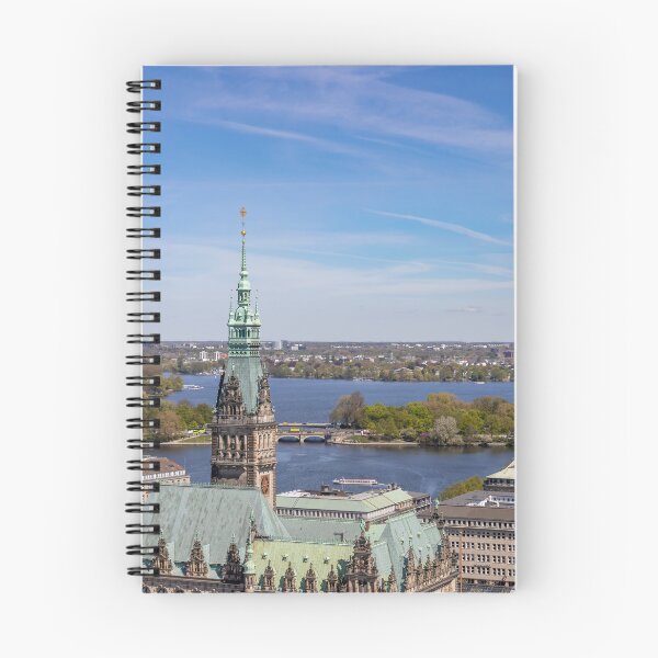 Item preview, View of Hamburg from St. Nikolai Spire designed and sold by jrtwynam.