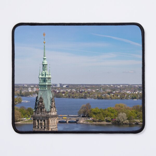 Item preview, View of Hamburg from St. Nikolai Spire designed and sold by jrtwynam.