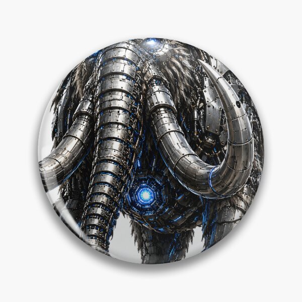 Item preview, Steel Mammoth V5 – Mechanical Cyber Mammoth | Industrial Ice Age Beast designed and sold by SteelCoat Studio.