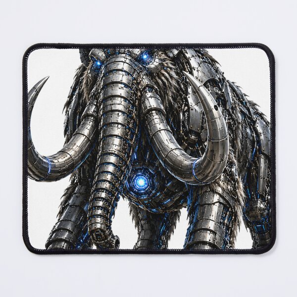 Item preview, Steel Mammoth V5 – Mechanical Cyber Mammoth | Industrial Ice Age Beast designed and sold by SteelCoat Studio.