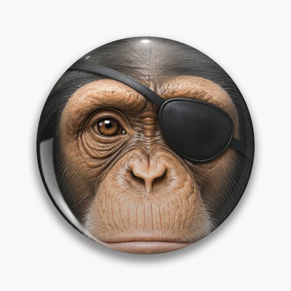 Item preview, Realistic portrait of a chimpanzee designed and sold by karlosss.
