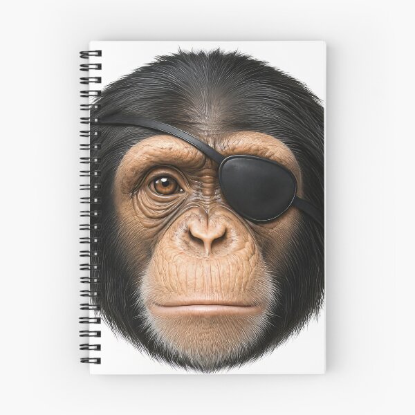 Item preview, Realistic portrait of a chimpanzee designed and sold by karlosss.