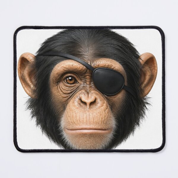 Item preview, Realistic portrait of a chimpanzee designed and sold by karlosss.