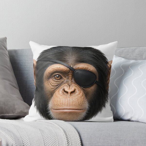 Item preview, Realistic portrait of a chimpanzee designed and sold by karlosss.