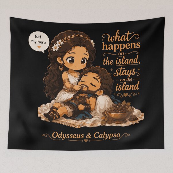 Item preview, Odysseus and Calypso designed and sold by ClubVacay.