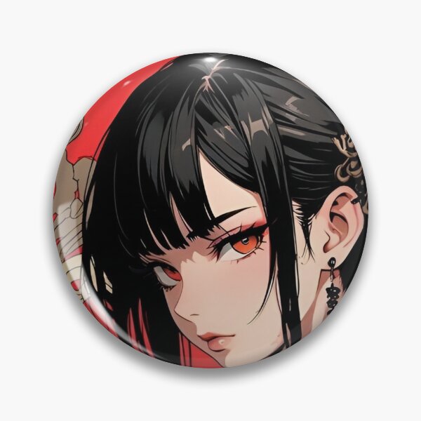 Item preview, Elegant Gothic Kimono Girl | Japanese Anime Aesthetic Digital Art designed and sold by Dyan4.