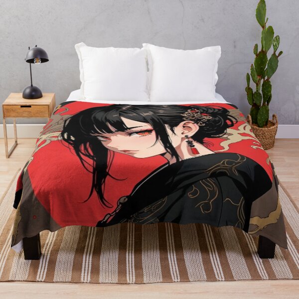 Item preview, Elegant Gothic Kimono Girl | Japanese Anime Aesthetic Digital Art designed and sold by Dyan4.
