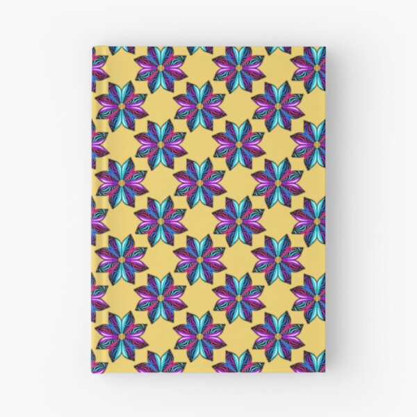 Item preview, Zentangle Flower on a Yellow Background Seamless Pattern designed and sold by dotdotsmilecreative.