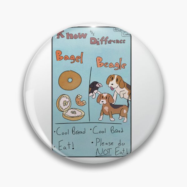 Item preview, Beagle or Bagel designed and sold by WetTowelComics.