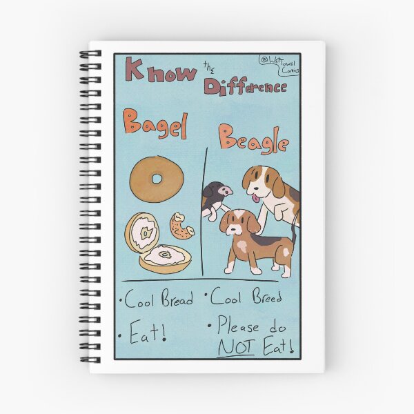 Item preview, Beagle or Bagel designed and sold by WetTowelComics.