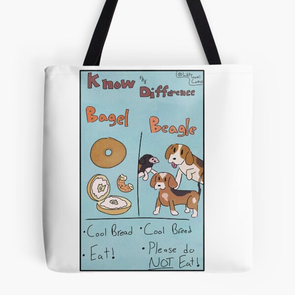 Item preview, Beagle or Bagel designed and sold by WetTowelComics.