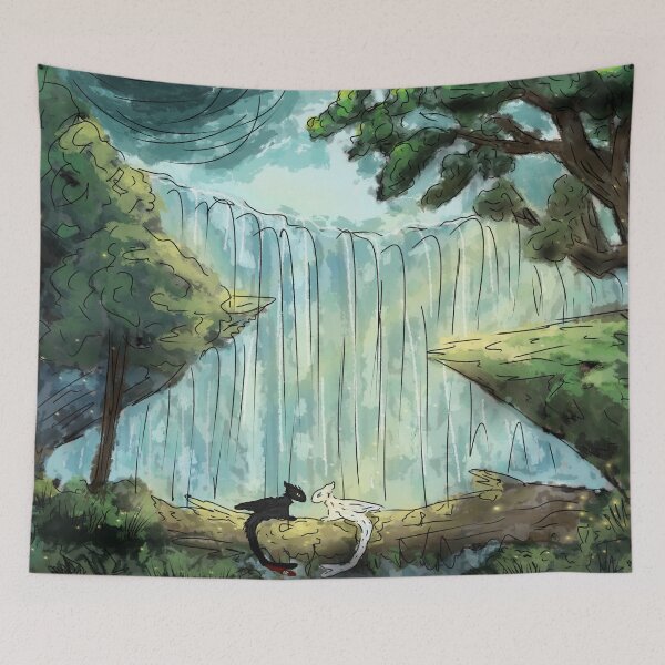 Item preview, Night and Light Fury designed and sold by Evergryn.