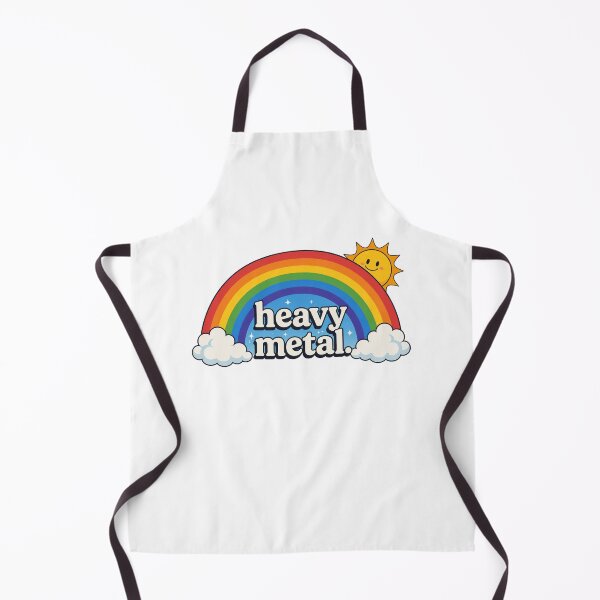 Item preview, Heavy Metal Rainbow Shirt | Cute Metal Music Funny Graphic Tee designed and sold by SleepyLlamaClothes.
