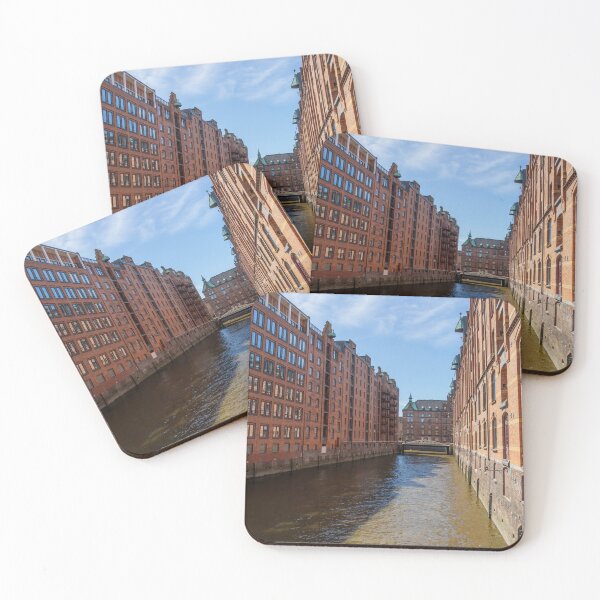 Item preview, Canal and Brick Warehouses in Speicherstadt, Hamburg designed and sold by jrtwynam.