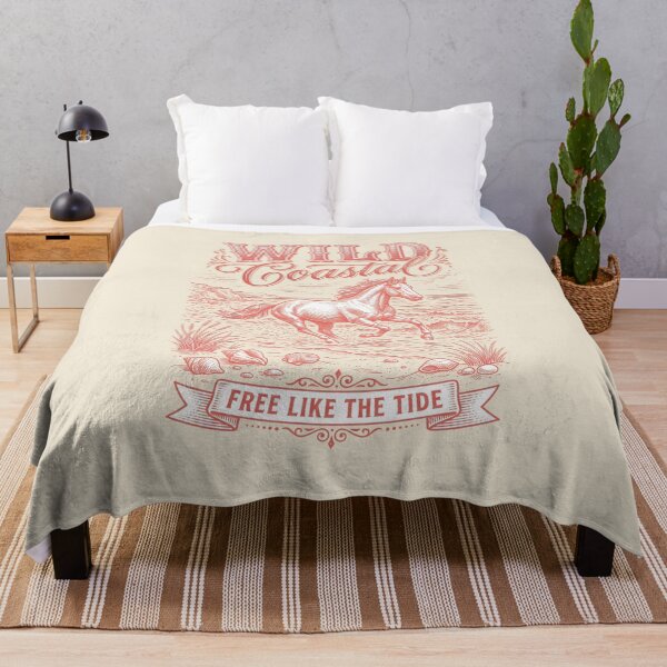 Item preview, Wild Coastal – Horse Running on the Beach Design designed and sold by Sea Gem.