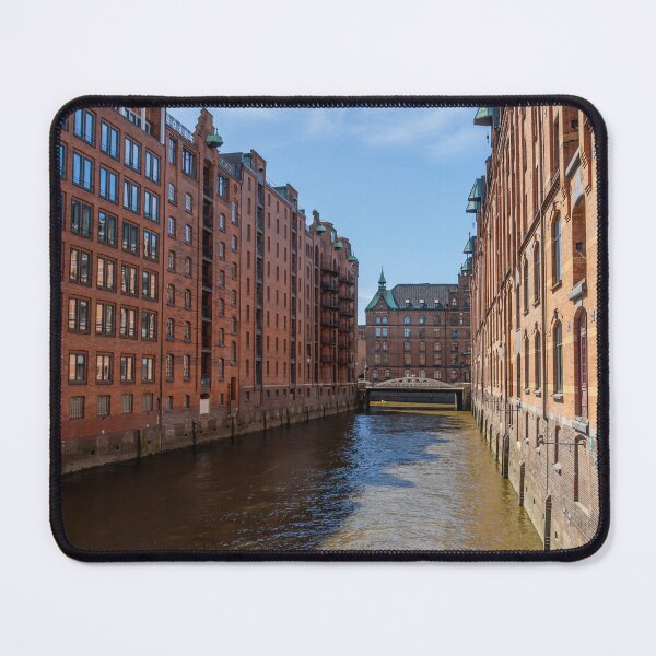 Item preview, Canal and Brick Warehouses in Speicherstadt, Hamburg designed and sold by jrtwynam.
