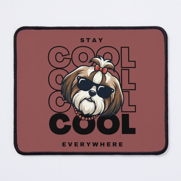 Item preview, Cool Shih Tzu Sunglasses Cute Dog Attitude Design T-Shirt designed and sold by PawsAndPallette .