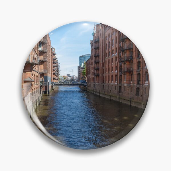 Item preview, Historic Speicherstadt Canal in Hamburg, Germany designed and sold by jrtwynam.