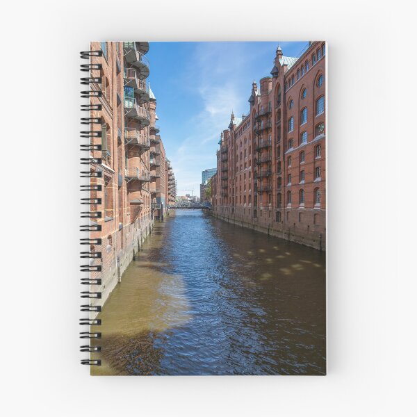 Item preview, Historic Speicherstadt Canal in Hamburg, Germany designed and sold by jrtwynam.