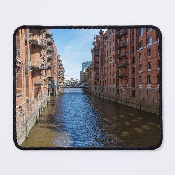 Item preview, Historic Speicherstadt Canal in Hamburg, Germany designed and sold by jrtwynam.